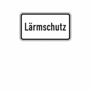 Zusatzzeichen 1012.36 Lärmschutz