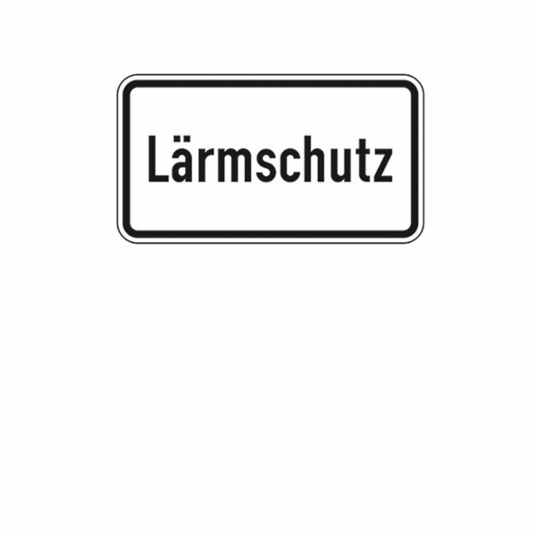 Zusatzzeichen 1012.36 Lärmschutz