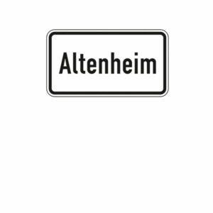 Zusatzzeichen 1012.52 Altenheim