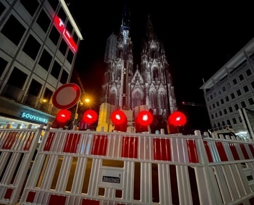 Verkerhssicherung am Kölner Dom