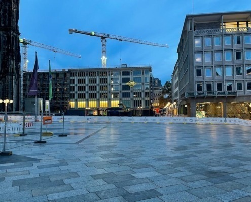 Verkehrssicherung am Kölner Dom